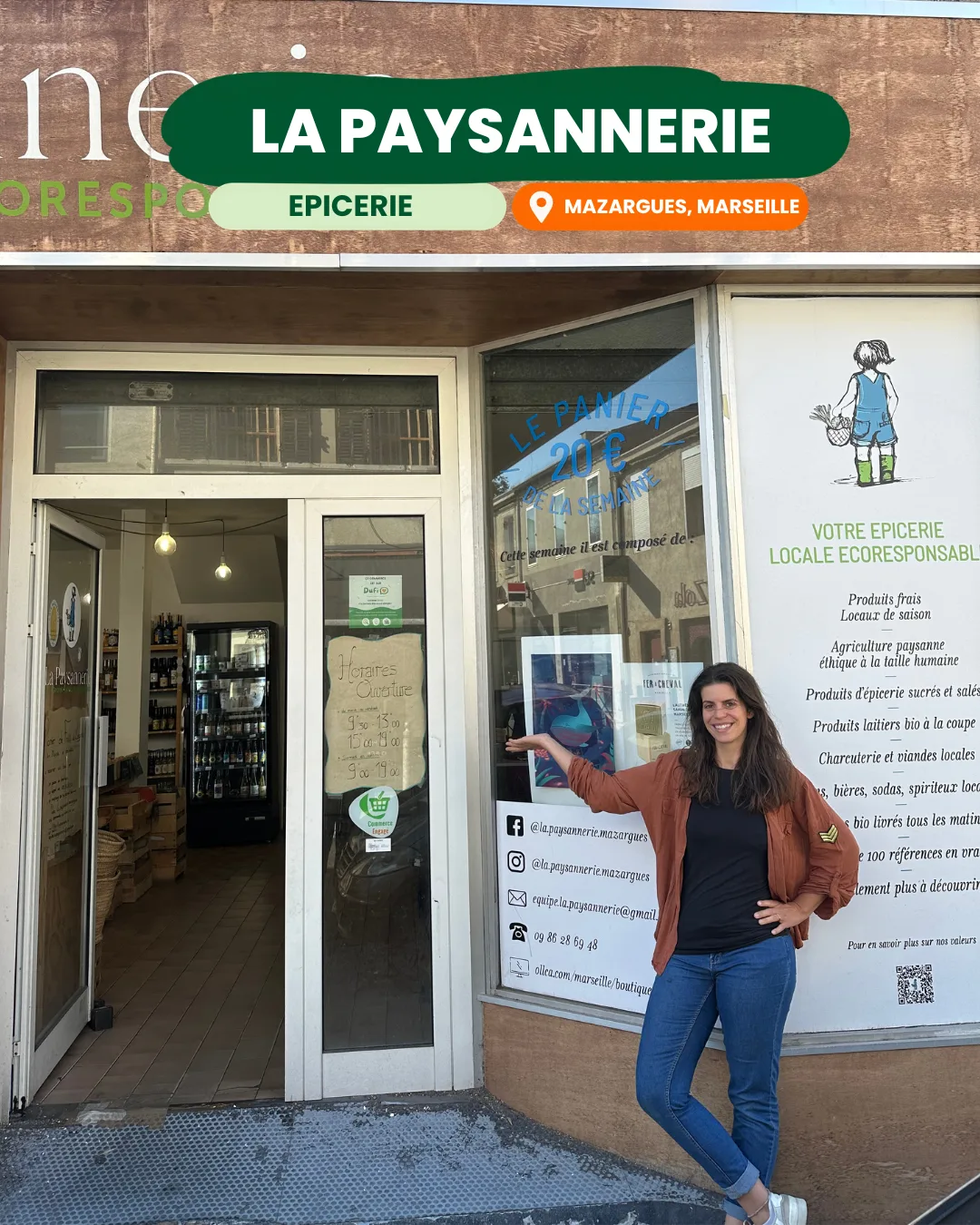 La Paysannerie, épicerie à Mazargues, Marseille