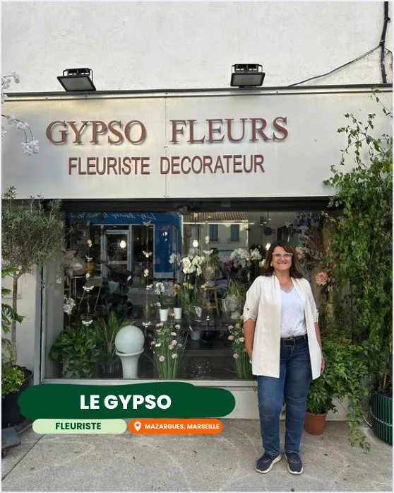 Le Gypso, fleuriste à Mazargues, Marseille