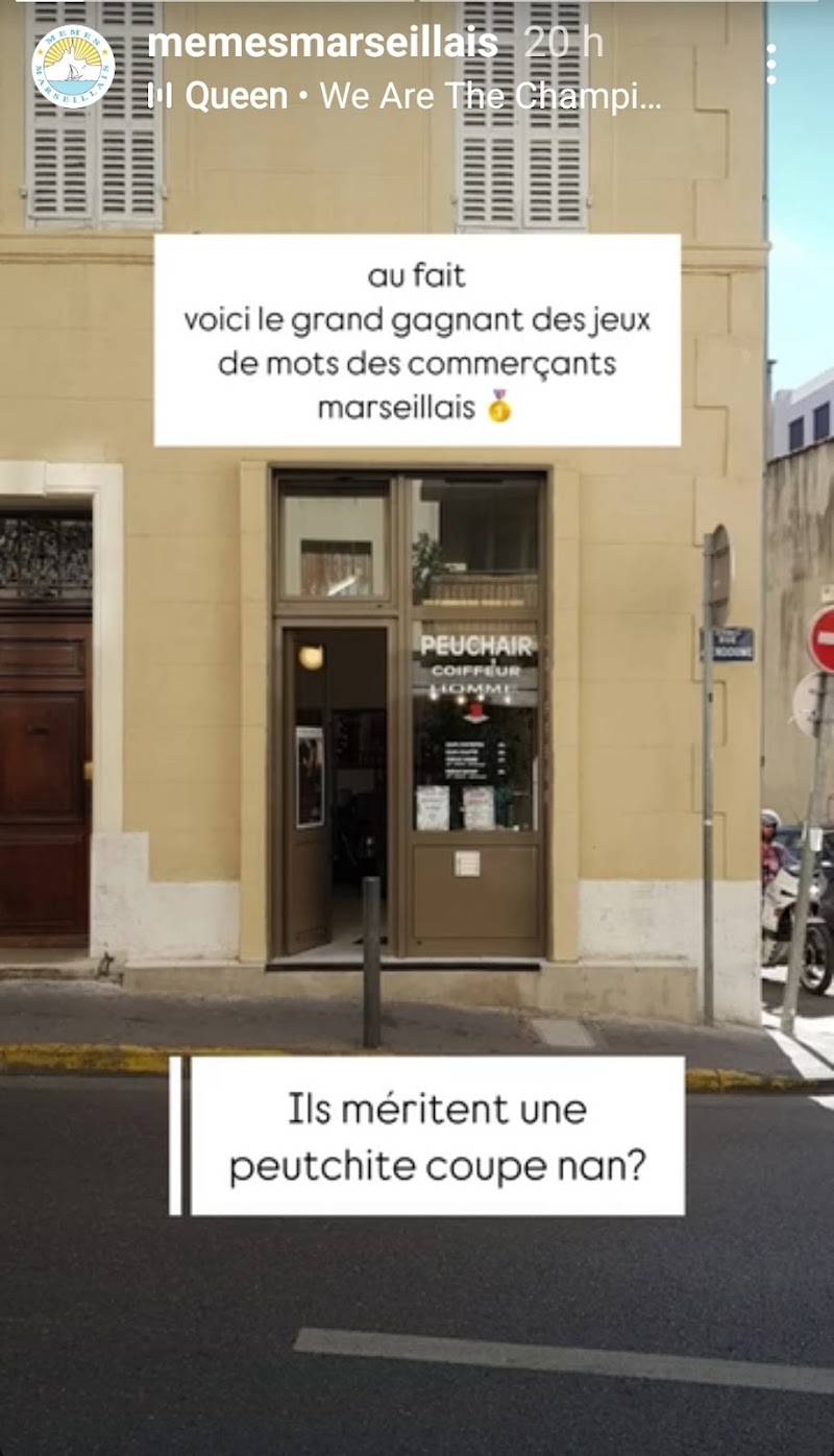 Coiffeur homme PEUCHAIR sur rendez-vous