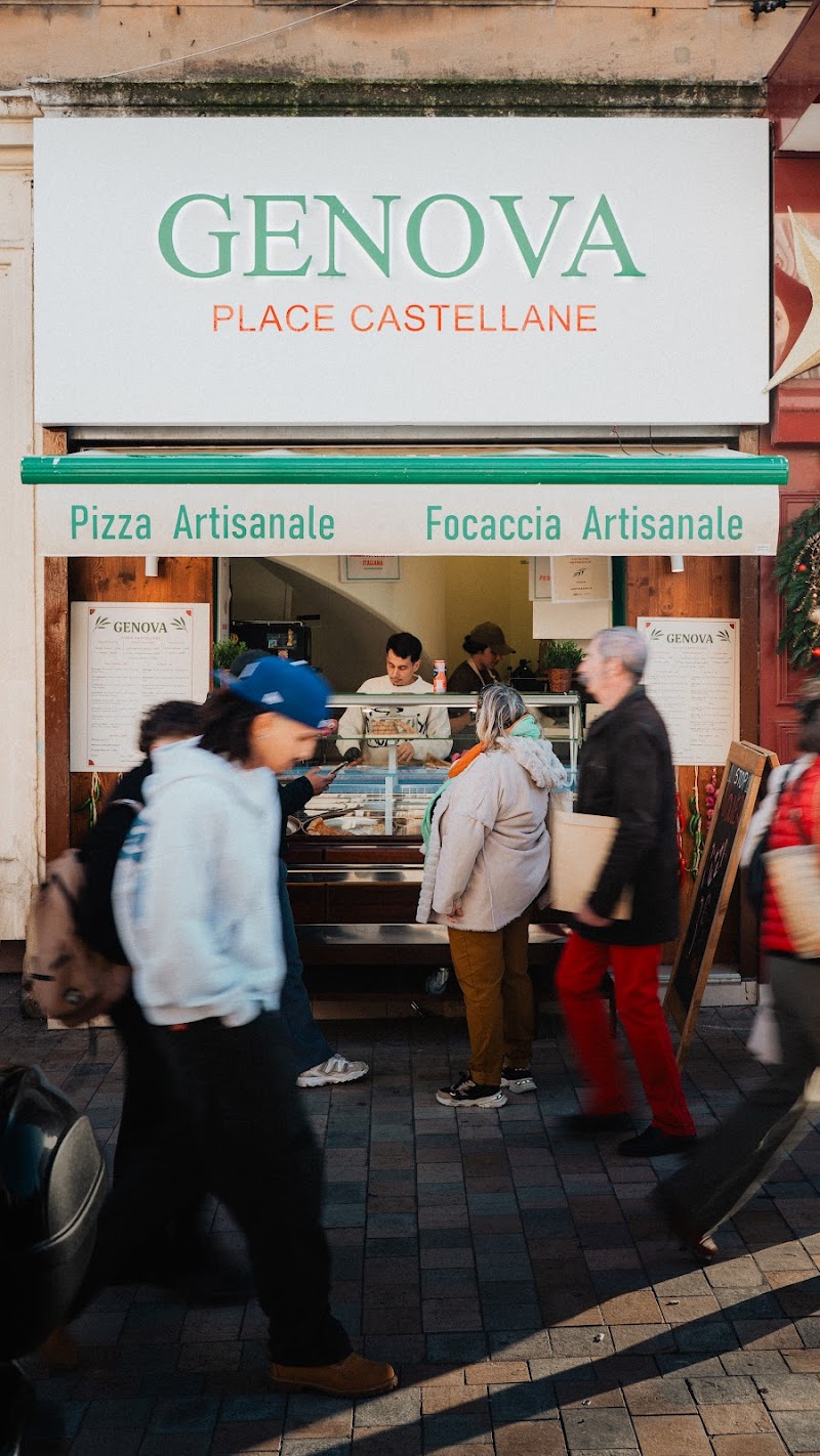GENOVA - Focaccia - Place Castellane