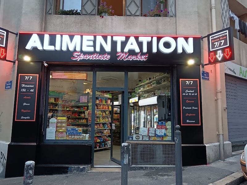 Alimentation générale spartiate market 7/7 ouverture 16h à 6h