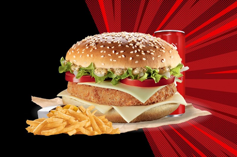 Soleil house burger