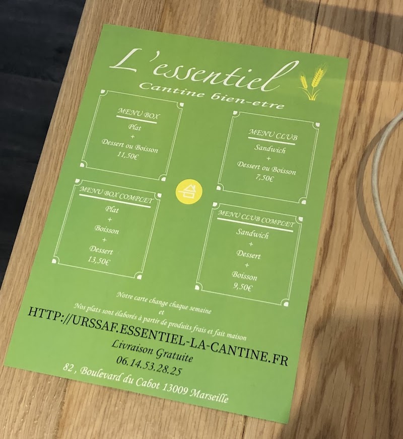 L'essentiel "Cantine bien être"